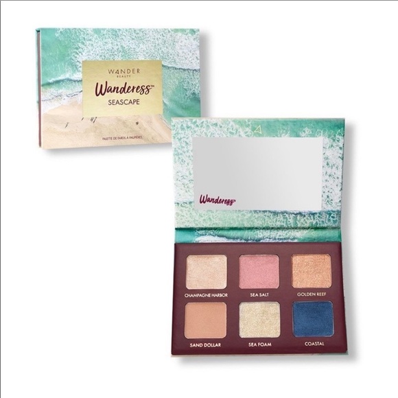 Wander Beauty Seascape Eyeshadow Palette - Picture 1 of 8